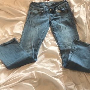 Lightly worn bootcut jeans